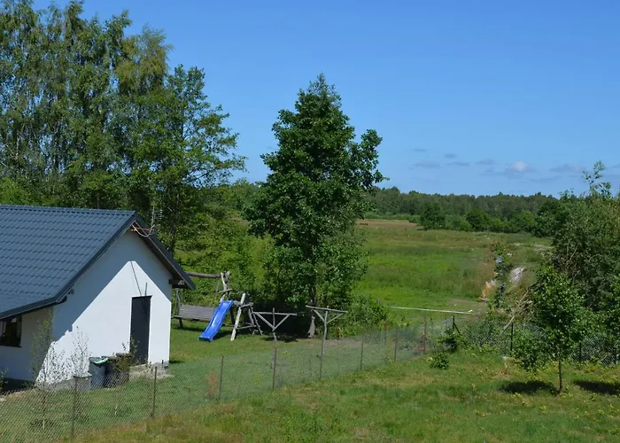 Sloneczna Polana Magdalenka بيت خشبي *